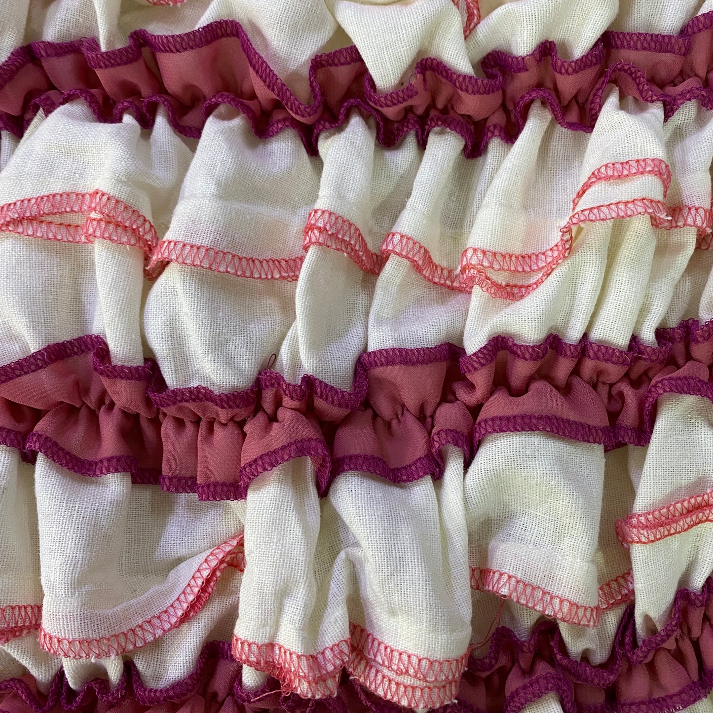 Corals Ruffles Skirt