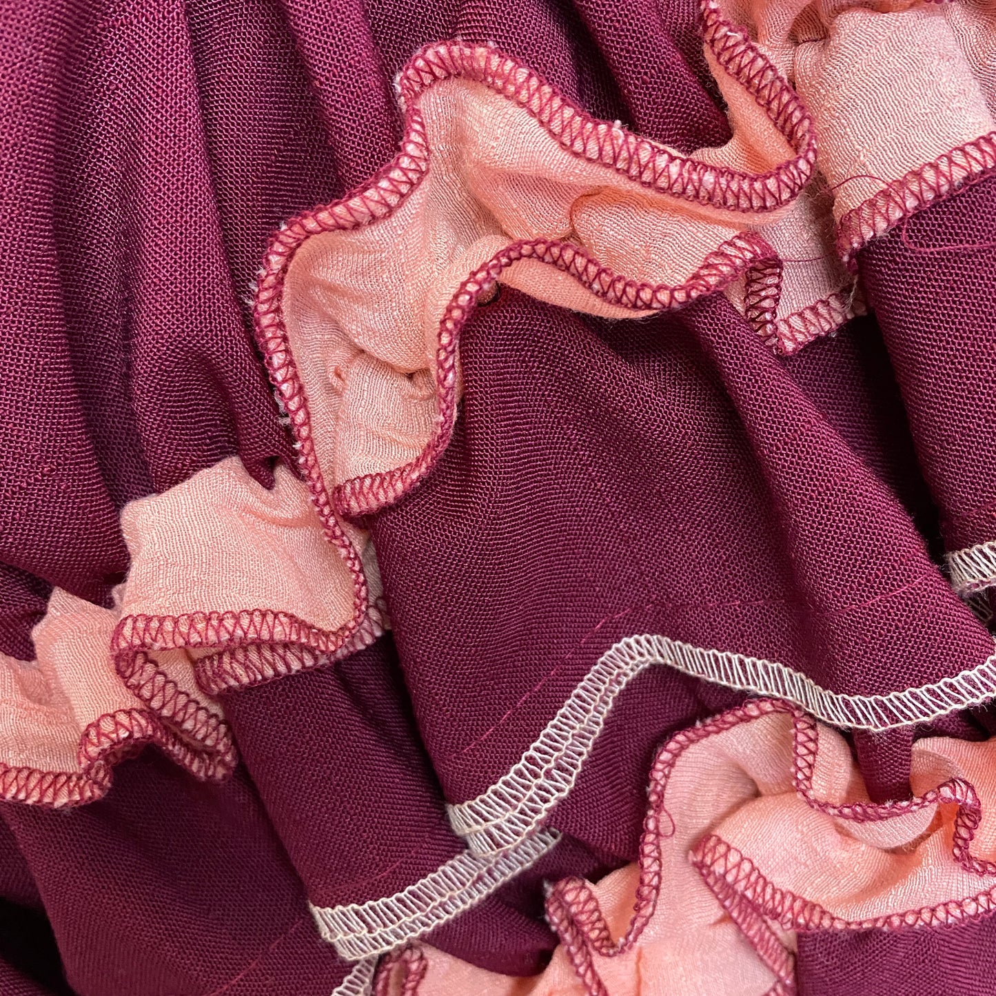Corals Ruffles Skirt