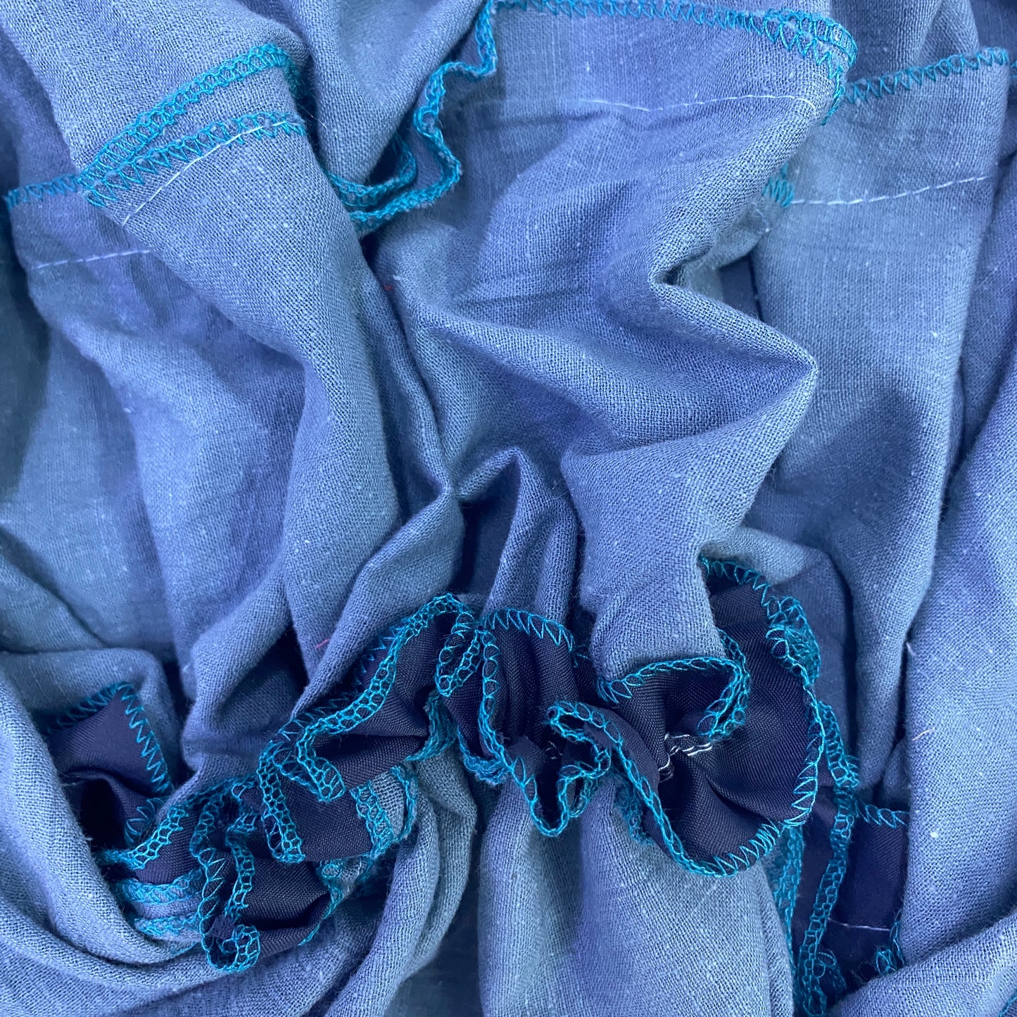 Tropical Tides Top With Wrapped Around Belt