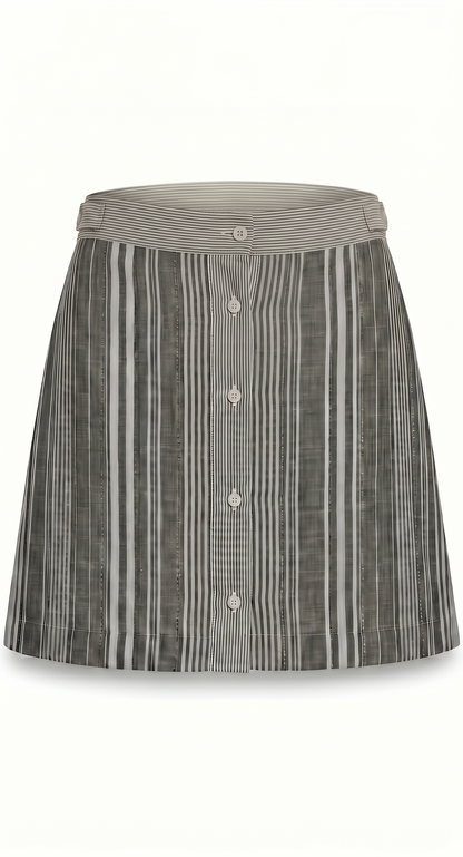 Mini shift skirt