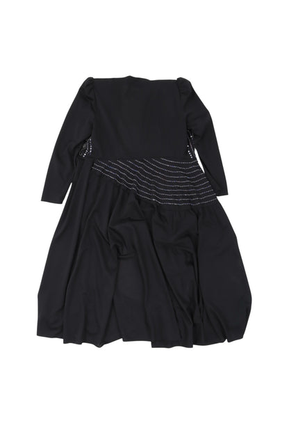 Embellished Wrap Dress