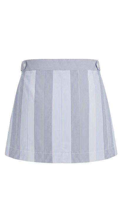 Mini shift skirt